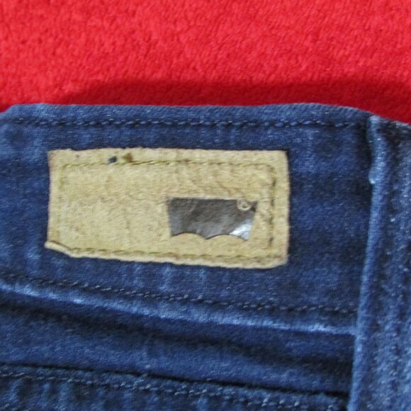 Levi's Demi Curve 10 x 30 Dark Wash Blue Mid Rise Skinny - Picture 3 of 7